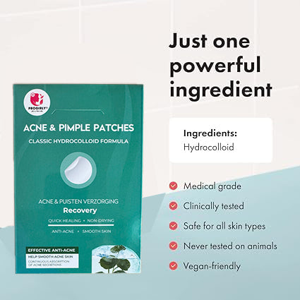 Acne & Pimple Patches | Classic hydrocolloid formula for spot treatment